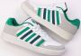 K-Swiss Court Palisades heren sneakers wit groen - Thumbnail 10