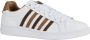 K-Swiss Court Tiebreak Heren Sneakers Schoenen Leer Wit 07011-919-M - Thumbnail 11