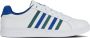 K-Swiss Classic Court Tiebreak Leather Heren Sneakers Schoenen Wit 07011-159-M - Thumbnail 3