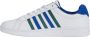 K-Swiss Classic Court Tiebreak Leather Heren Sneakers Schoenen Wit 07011-159-M - Thumbnail 4
