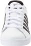 K-Swiss Court Tiebreak II Herentrainers Sportschoenen 04413-191-M Wit Zwart Wit - Thumbnail 6