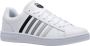 K-Swiss Court Winston Heren Sneakers Sportschoenen Schoenen Wit 06154-131-M - Thumbnail 8