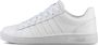 K-Swiss Court Winston leren sneakers wit - Thumbnail 5