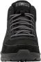 K-Swiss Vista Trainer Mid Herren Sneakers Sportschoenen Schoenen Leer Zwart 07145-010-M - Thumbnail 5