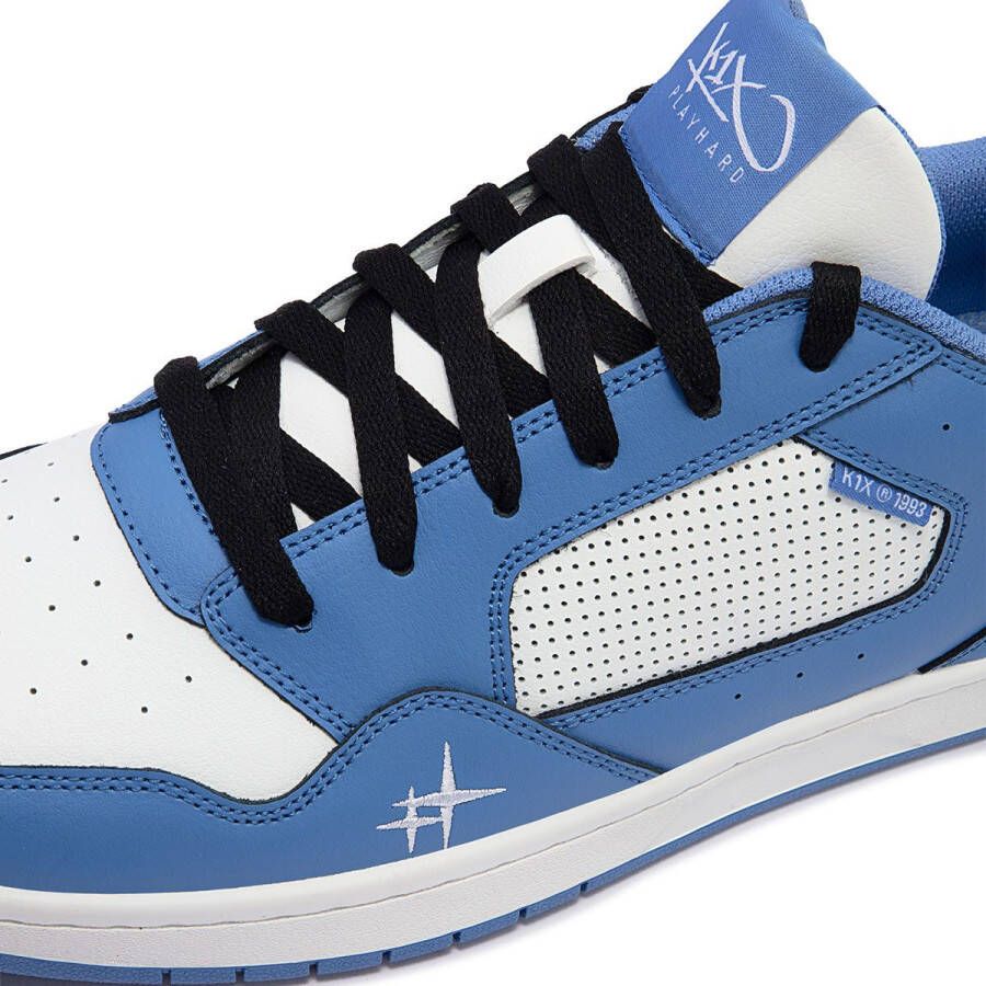 K1X Sneakers Sweep Gk blue white Basketbal geïnspireerd ontwerp