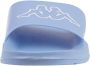 Kappa Unisex Badelatschen 242794 L'blue White - Thumbnail 4