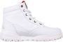 Kappa unisex hoge sneaker schoenen stijlcode 242779 1010 wit - Thumbnail 7