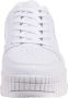 Kappa Unisex Sneaker mit Plateausohle 243235 White - Thumbnail 4