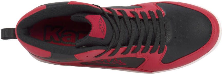 Kappa Unisex Mid Cut Sneaker 243078 Red Black - Foto 9