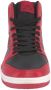 Kappa Unisex Mid Cut Sneaker 243078 Red Black - Thumbnail 10