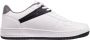 Kappa Unisex Sneaker mit Kontrast Details 243241FO White Black - Thumbnail 2