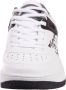 Kappa Unisex Sneaker mit Kontrast Details 243241FO White Black - Thumbnail 3