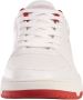 Kappa Unisex Sneaker 243405 White Red - Thumbnail 4