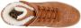 Kappa Bash Mid Fur 242799-5443 Mannen Bruin Sneakers - Thumbnail 9