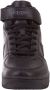 Kappa Bash Mid Fur 242799-1111 Unisex Zwart Sneakers - Thumbnail 20
