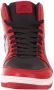 Kappa Unisex Mid Cut Sneaker 243078 Red Black - Thumbnail 5