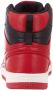 Kappa Unisex Mid Cut Sneaker 243078 Red Black - Thumbnail 6