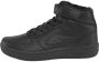 Kappa Bash Mid Fur 242799-1111 Unisex Zwart Sneakers - Thumbnail 13