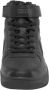 Kappa Bash Mid Fur 242799-1111 Unisex Zwart Sneakers - Thumbnail 15