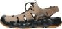 Keen Hyperport Fisherman Heren Sandalen Leer Brindle Oak Buff - Thumbnail 4