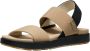 Keen Elle Backstrap Sandalen beige zwart - Thumbnail 6