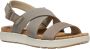 Keen Women's Elle Criss Cross Sandalen beige - Thumbnail 10