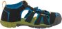 Keen Seacamp II CNX Sandalen Black Brilliant Blue Kinderen - Thumbnail 6