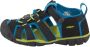 Keen Seacamp II Younger Kids Sandalen Black Brilliant Blue Zwart Polyester K1022969 - Thumbnail 15