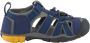 Keen Seacamp II Younger Kids Sandalen Blue Depths Gargoyle Blauw Polyester K1010088 - Thumbnail 196