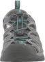 Keen Whisper Dames Wandelsandalen Medium Grey Peacock Green Grijs Polyester K1022814 - Thumbnail 8