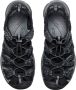 Keen Whisper Dames Wandelsandalen Black Steel Grey Zwart Polyester K1028815 - Thumbnail 16