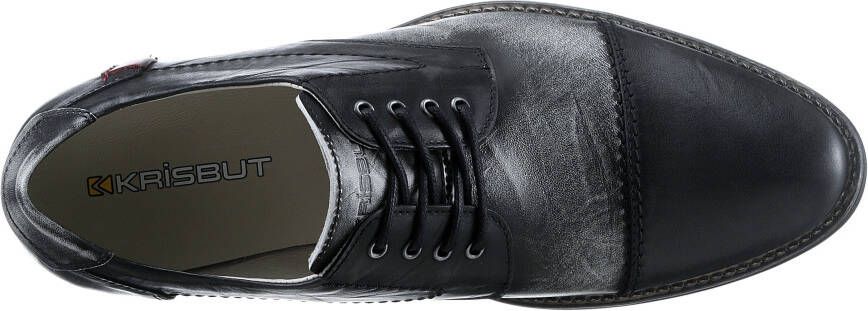 KRISBUT Veterschoenen met gepolsterde binnenzool vrijetijdsschoen lage schoen veterschoen
