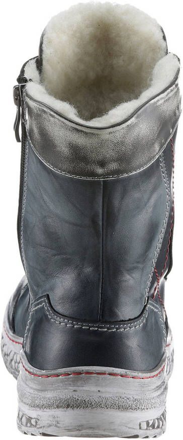 KRISBUT Winterlaarzen laarzen veterschoenen met comfortbreedte: zeer breed