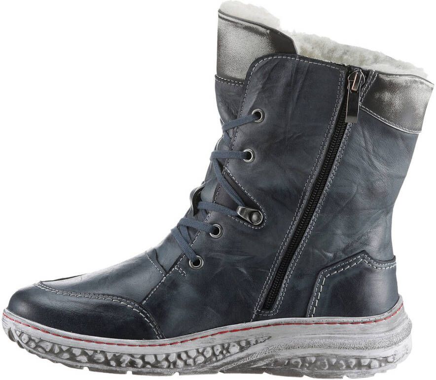 KRISBUT Winterlaarzen laarzen veterschoenen met comfortbreedte: zeer breed
