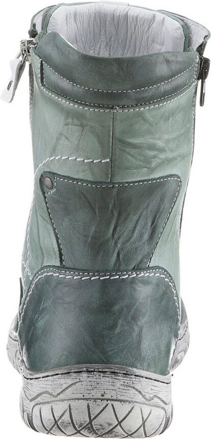 KRISBUT Winterlaarzen Veterschoenen comfort schoenen laarzen in breedte: wijd