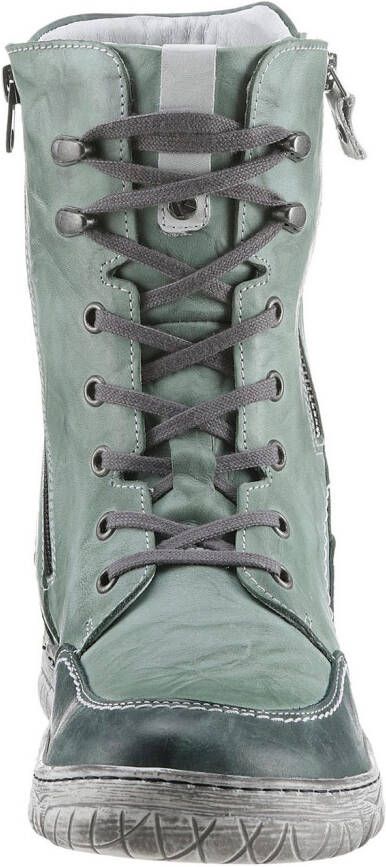 KRISBUT Winterlaarzen Veterschoenen comfort schoenen laarzen in breedte: wijd