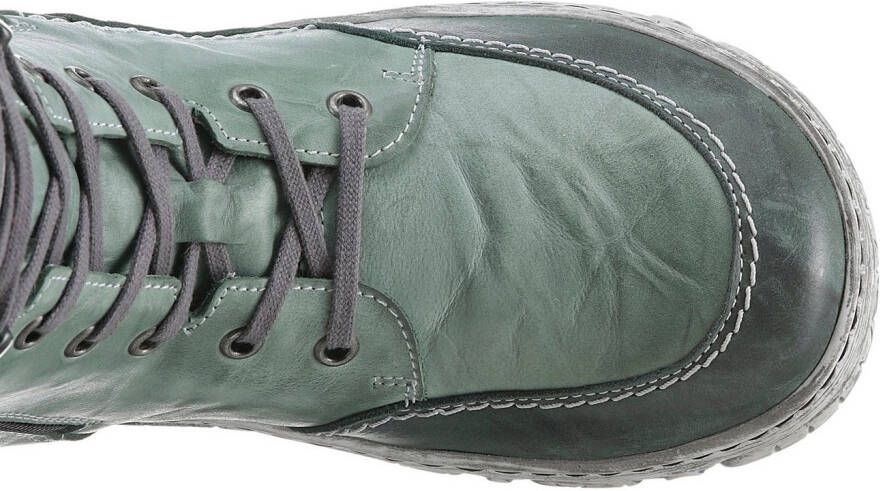 KRISBUT Winterlaarzen Veterschoenen comfort schoenen laarzen in breedte: wijd