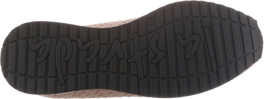 La Strada Sneakers met sleehak Fashion Sneaker met metallic-details bij de hak