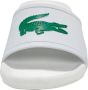 Lacoste Croco Slide Wht Grn Schoenmaat 44 1 2 Slides & sandalen 37CMA0018 - Thumbnail 8