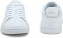 Lacoste Witte Leren Sneakers Model Carnaby White Dames - Thumbnail 5