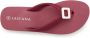Lascana Badslippers Sandaal pantoffel badslipper met decoratieve applicatie VEGAN - Thumbnail 3