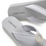 Lascana Badslippers Sandaal pantoletten badschoen met ringapplicatie "Italië" VEGAN - Thumbnail 5