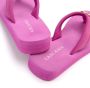 Lascana Badslippers Sandaal pantoletten badschoen met ringapplicatie "Italië" VEGAN - Thumbnail 5