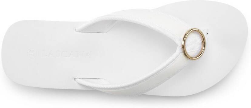 Lascana Badslippers Sandaal pantoletten badschoen met ringapplicatie "Italië" VEGAN