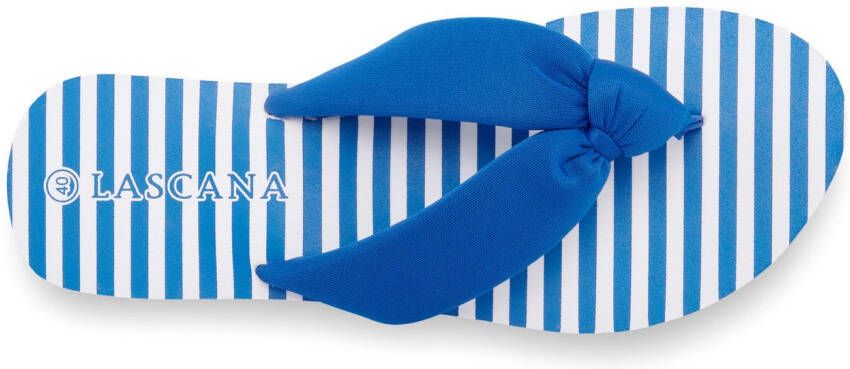 Lascana Badslippers Sandaal pantoletten badschoen ultralicht met zacht band VEGAN