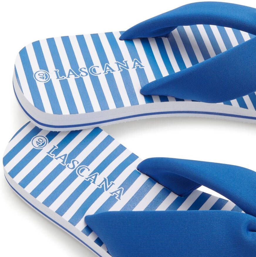 Lascana Badslippers Sandaal pantoletten badschoen ultralicht met zacht band VEGAN