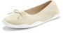 Lascana Sneaker ballerina's Slipper lage schoen slip-on sneaker ultralicht VEGAN - Thumbnail 2
