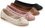 Lascana Ballerina's Slipper instapschoen met strikapplicatie vegan - Thumbnail 6