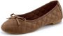 Lascana Ballerina's Slipper instapschoen met strikapplicatie vegan - Thumbnail 2