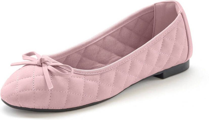 Lascana Ballerina's met strikapplicatie vegan
